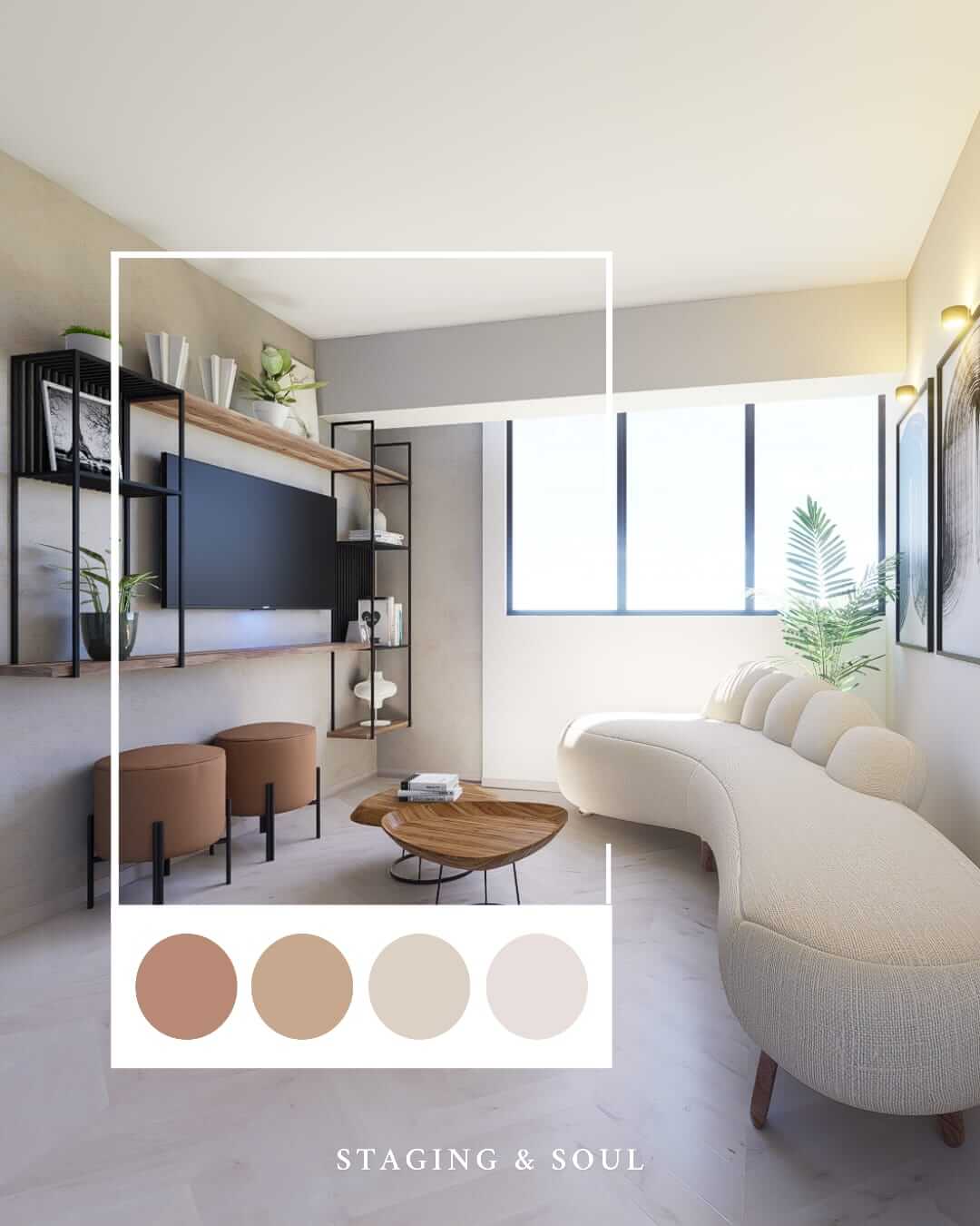 Proyecto de interiorismo de Staging & Soul